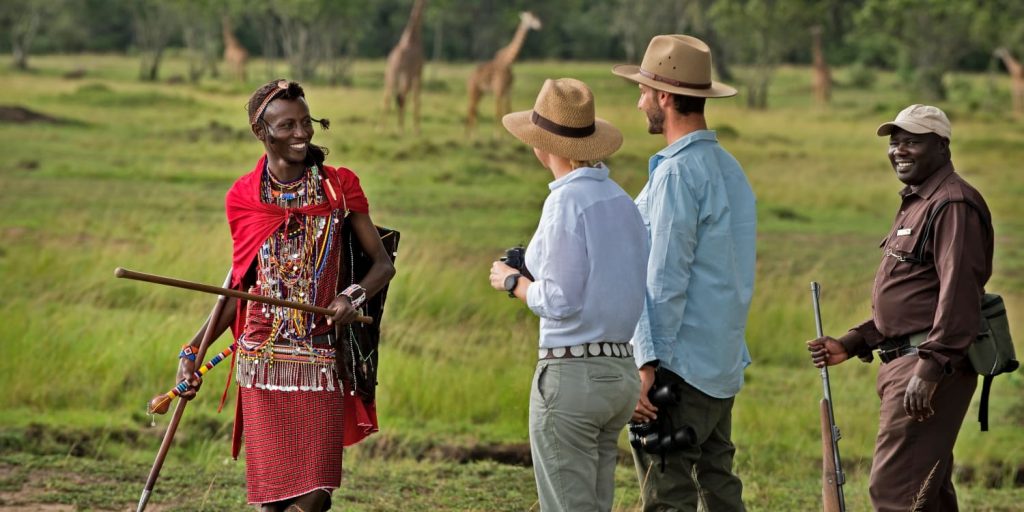 Guided Nature walk in the mara